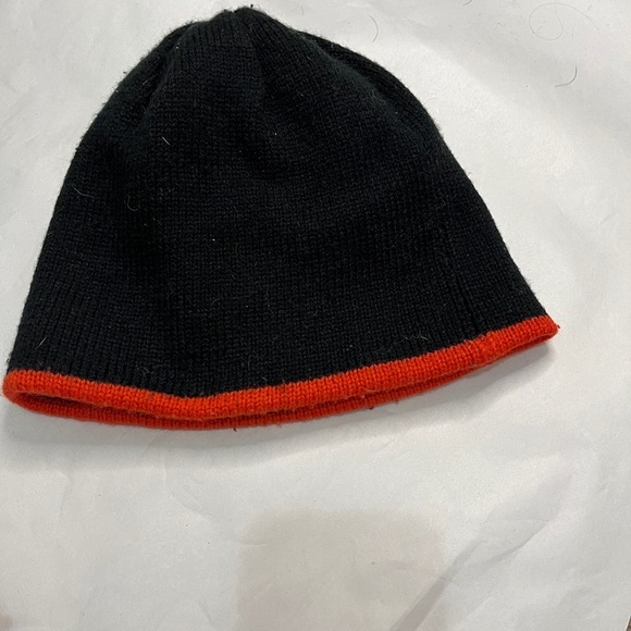 Burton Reversible Knit Cap Snow Ski Beanie Mountain Billboard Logo Snowboarding - Picture 5 of 5